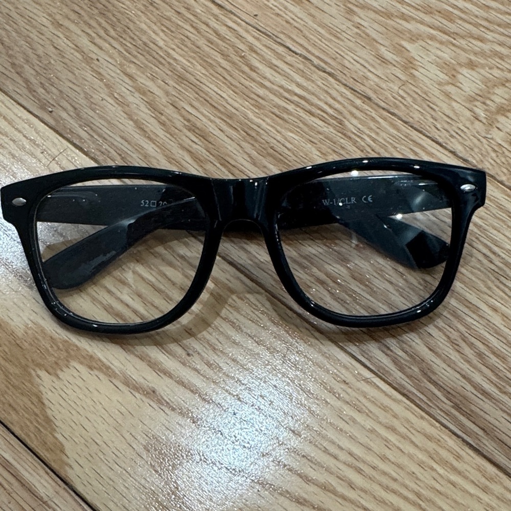Classic Black Glasses